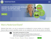 Tablet Screenshot of nederlandslank.nl